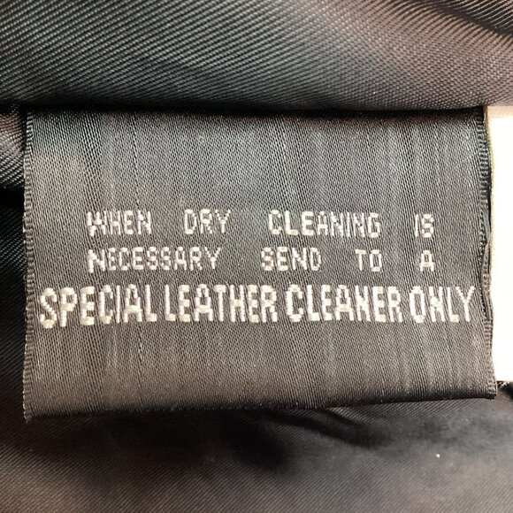 Wilsons Leather Thinsulate Liner Mens Medium Leather Jacket Black - Picture 11 of 16